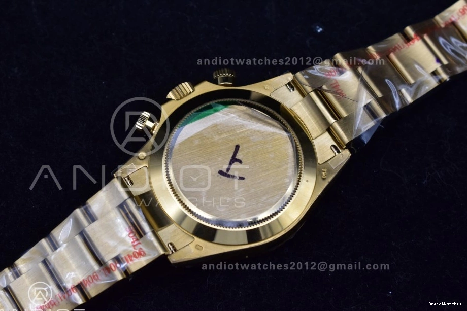 746 V Black Best Daytona Sporty Edition on Dial Diamonds YG SH4130 Bracelet 116508 QF 1:1 0718